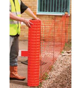 Miscellaneous Commercial Products -  Own Brand Orange Barrier Fencing